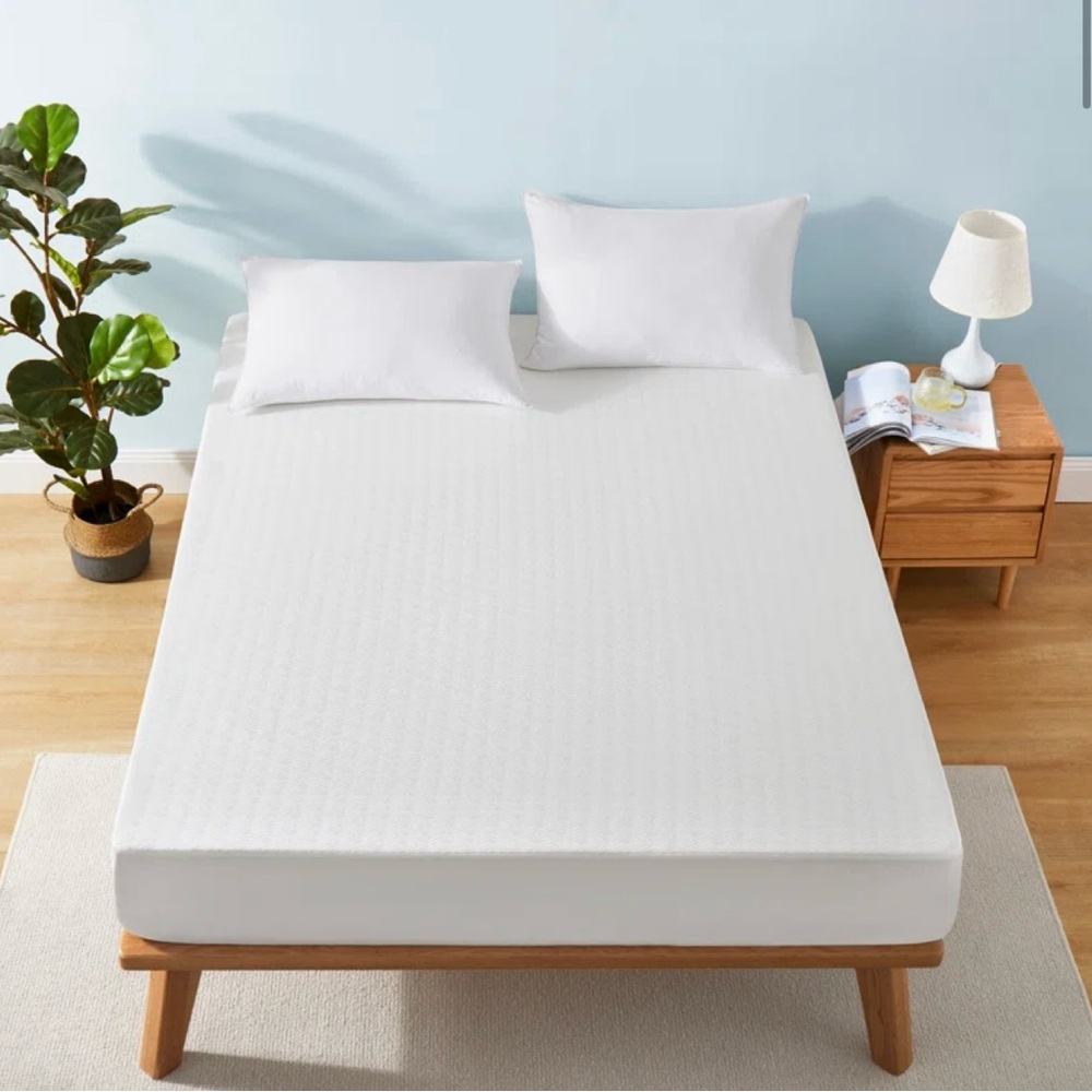 KING polyester cooling mattress pad